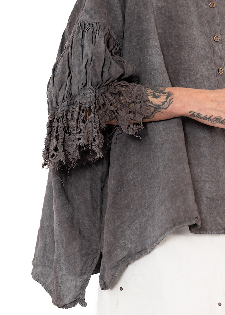 RUNDHOLZ DIP BLOUSE
