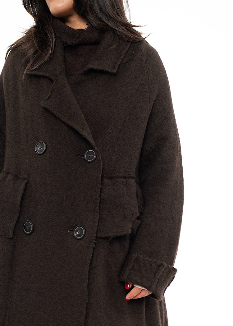 RUNDHOLZ MAINLINE KNITTED COAT