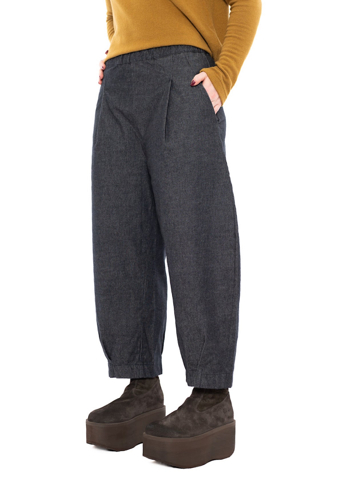 DENIM BIANCO D TROUSER