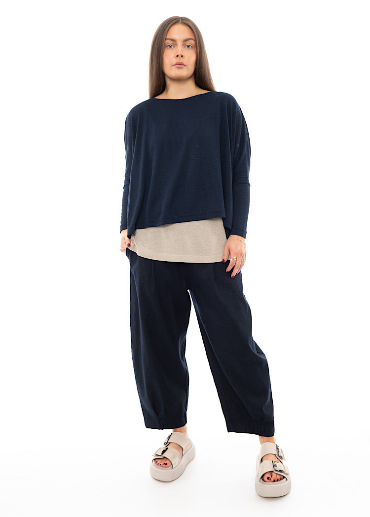 MAMA B BIANCO D TROUSER