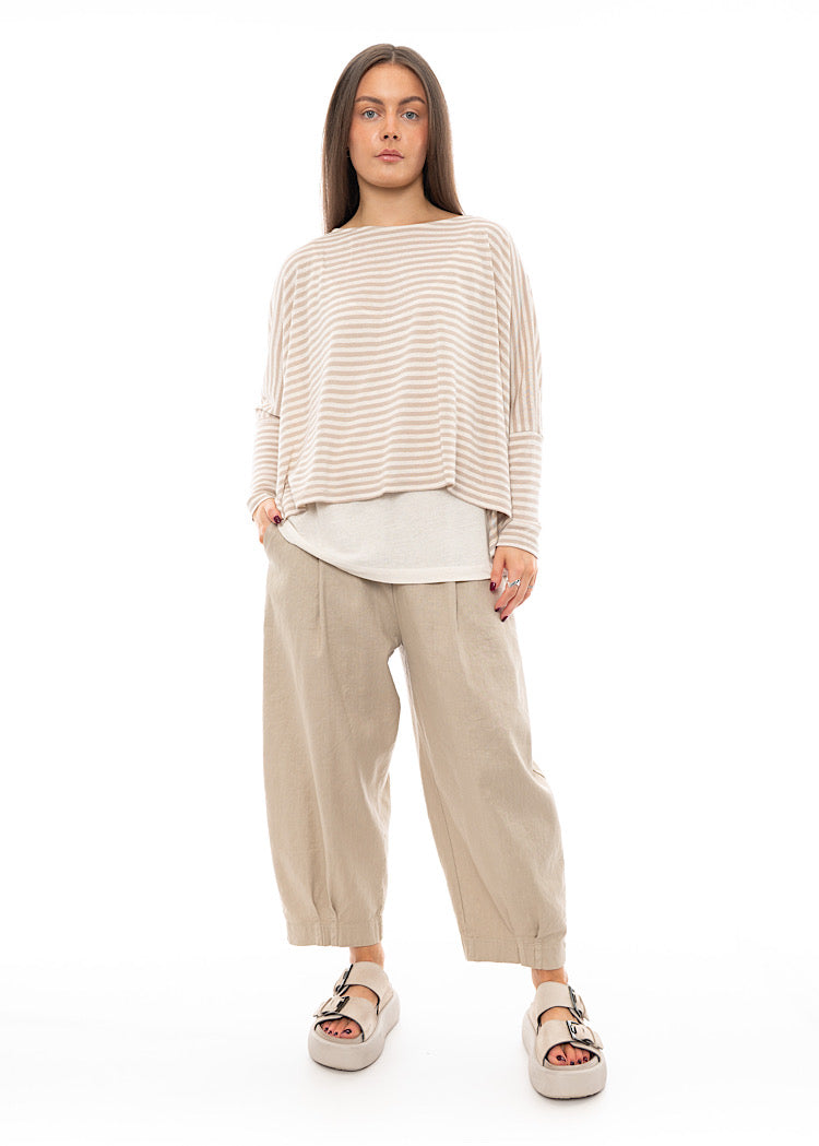 MAMA B BIANCO D TROUSER