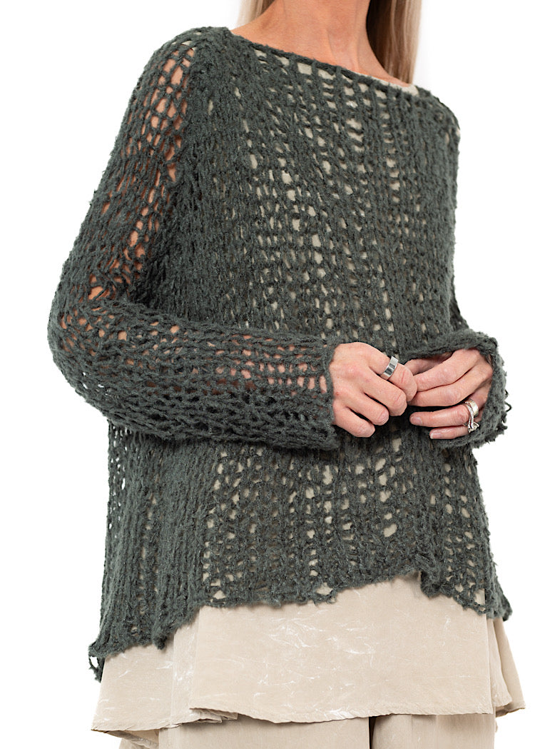 RUNDHOLZ DIP PULLOVER