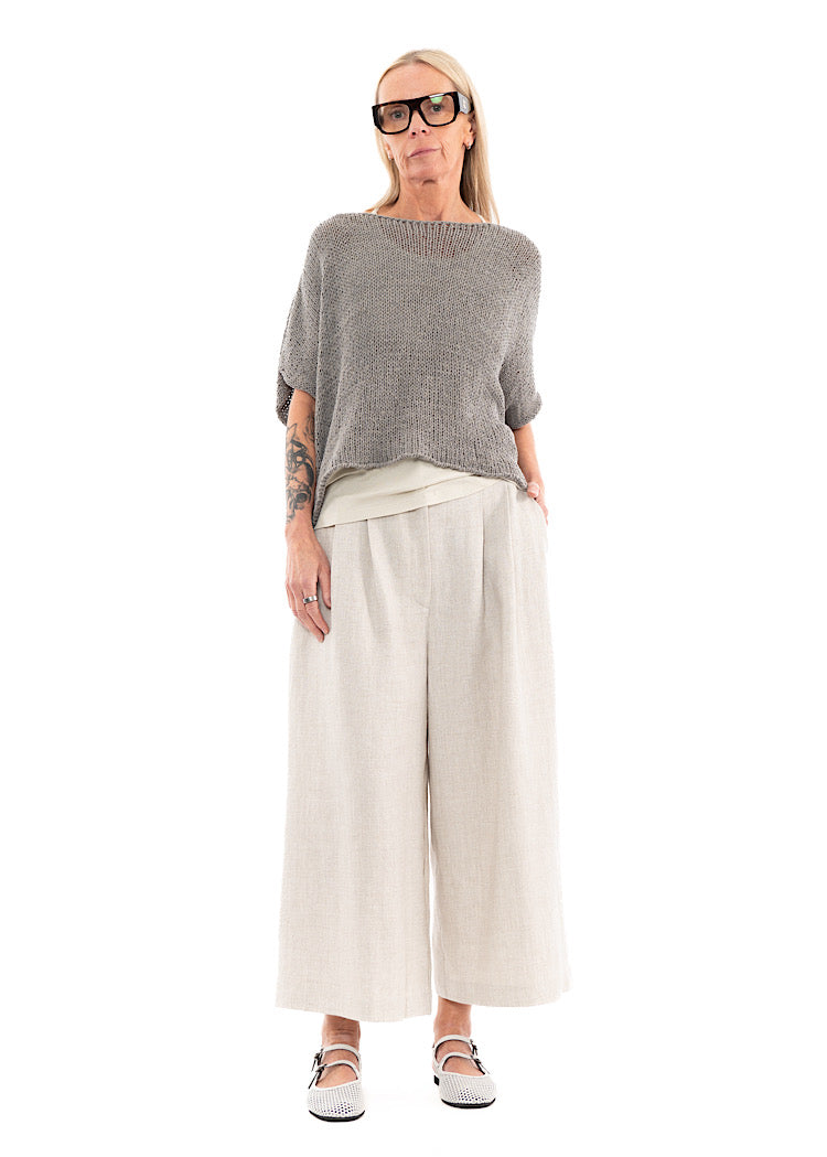 SORT AARHUS KNITTED TOP