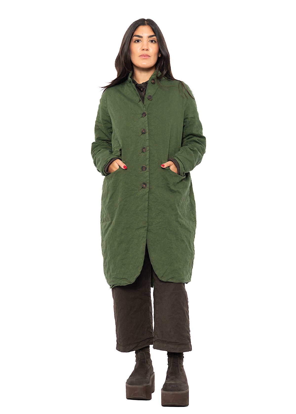COTTON-TWILL MARTHE COAT