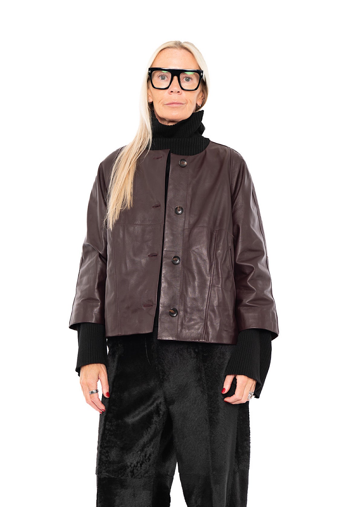 SIGNATURE LEATHER JACKET