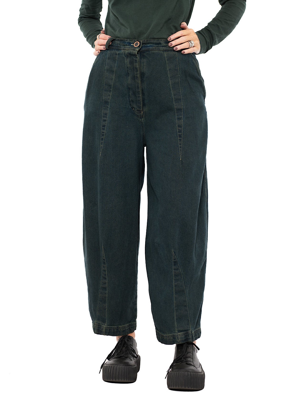 DENIM BALLOON TROUSER