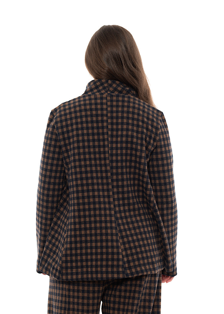 OVERSIZED CHECKED CIMONE JQ JACKET