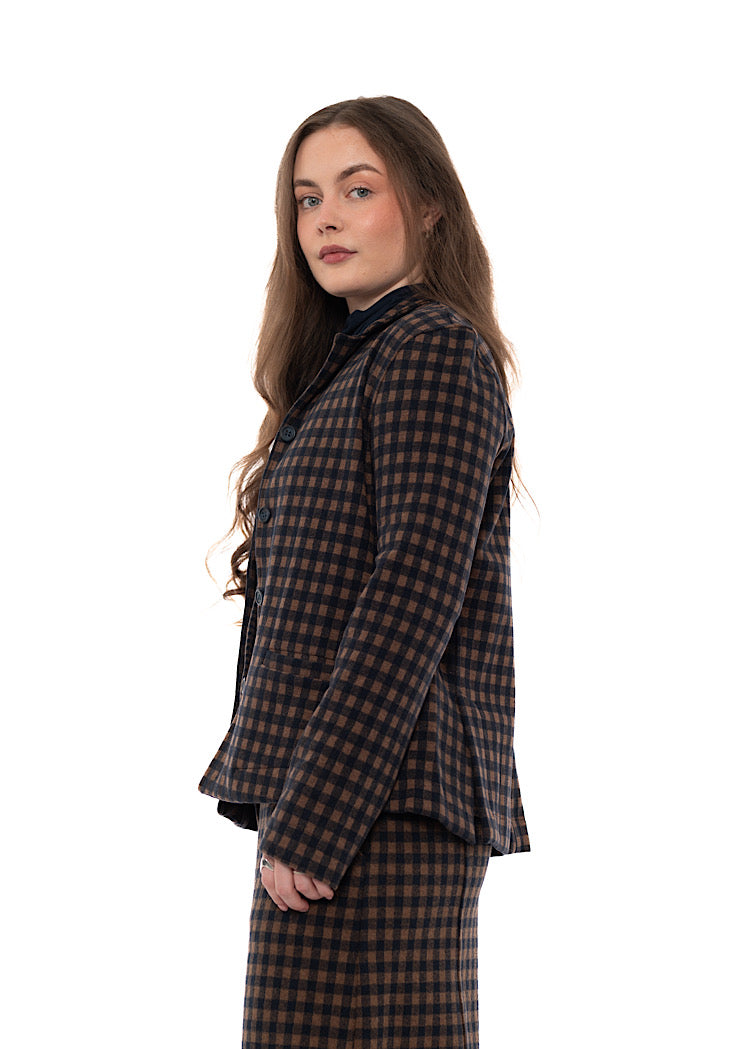 CHECKED APRILE JQ JACKET