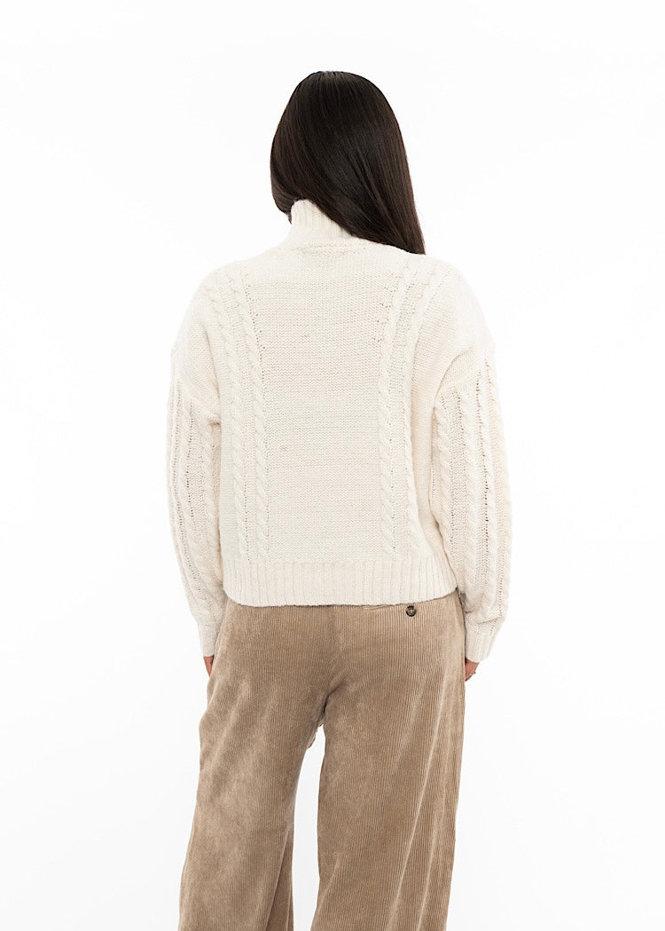 MUNTHE LOGANBERRY KNITTED PULLOVER
