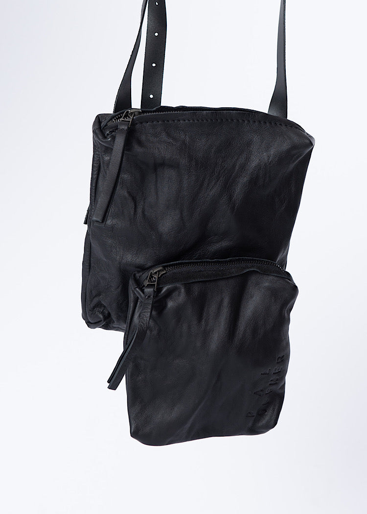 PAL OFFNER LEATHER TWIN POCKET BAG