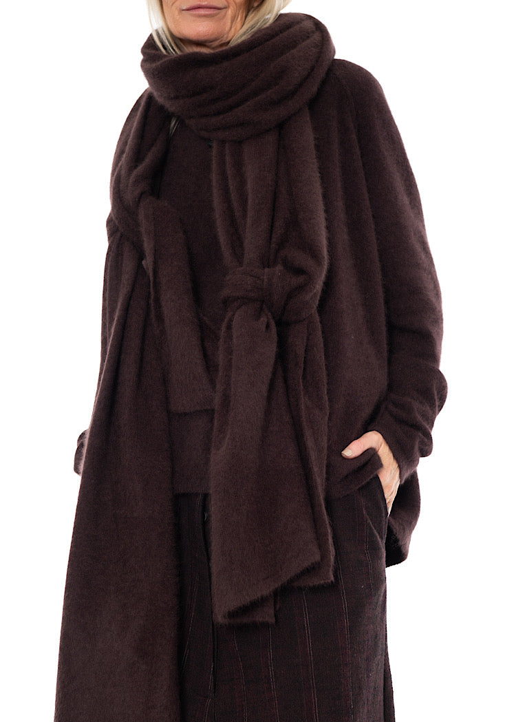 SIGNATURE RACCOON HAIR SCARF