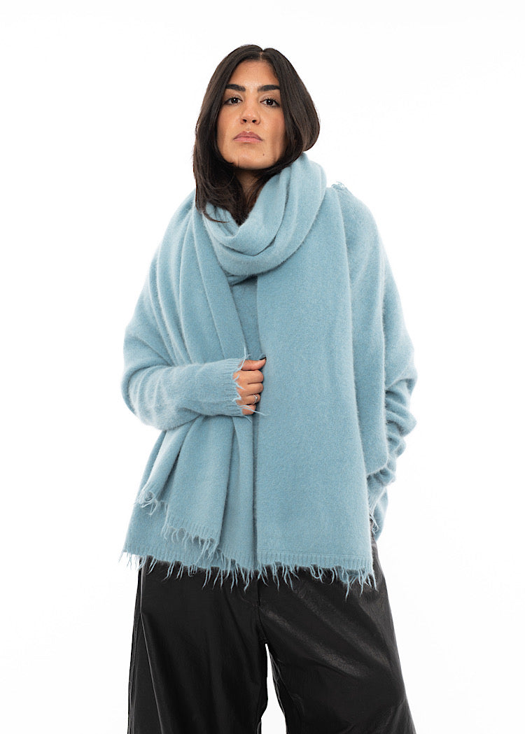 RUNDHOLZ DIP KNITTED SCARF