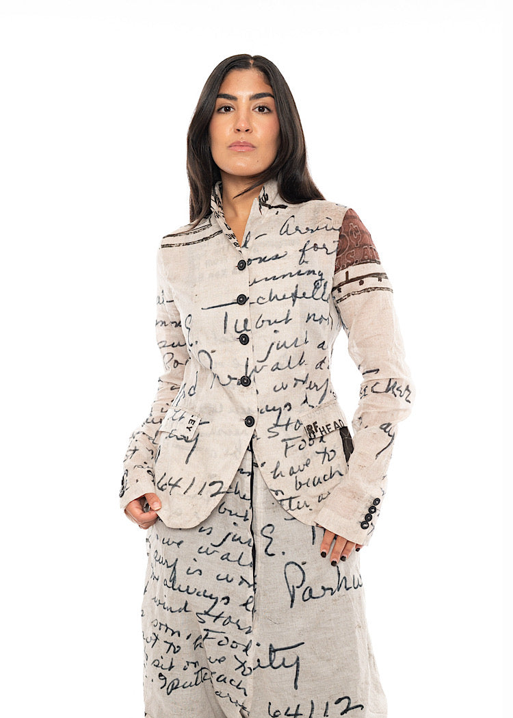 RUNDHOLZ DIP JACKET *BERMUDA 3 PRINT* (Shown in BACKSIDE PRINT)