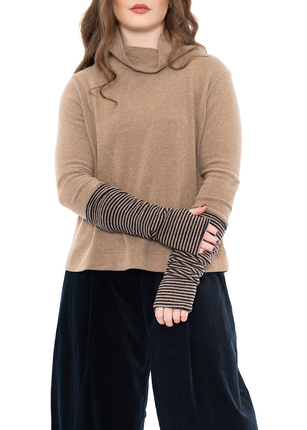 STRIPED SIGNATURE COTTO CUFF