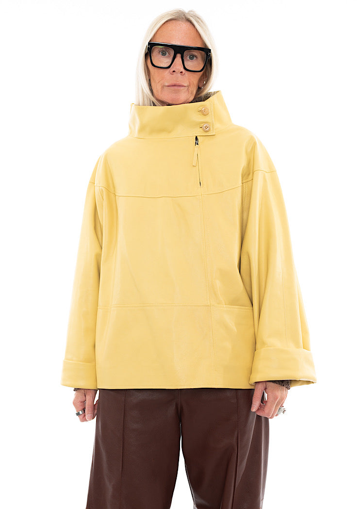 ANNETTE GÖRTZ SALMA LEATHER PULLOVER