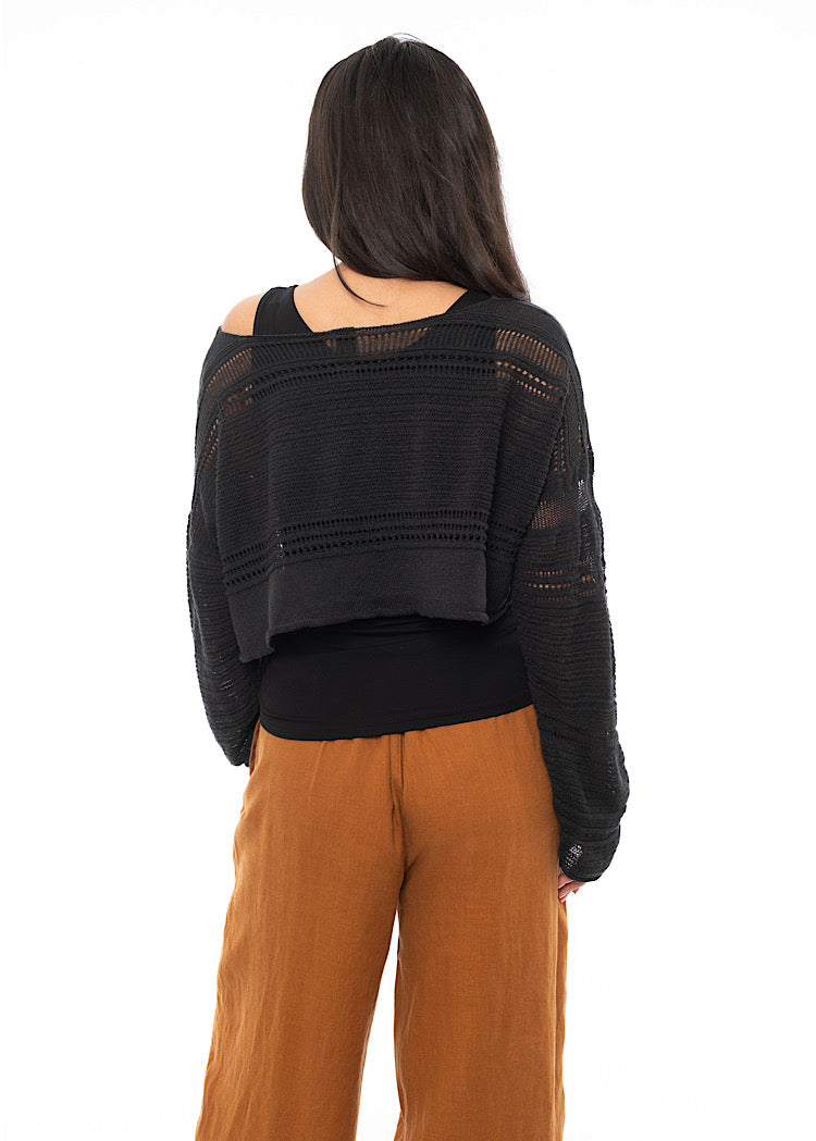 PAL OFFNER CROPPED PULLOVER