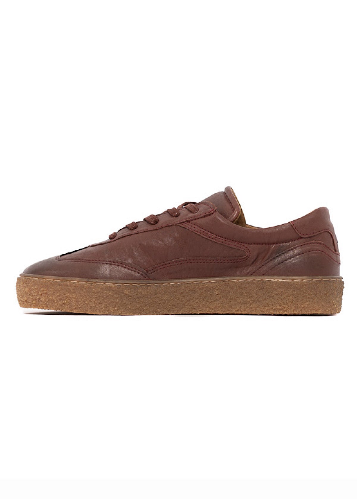 LEATHER LOW-TOP TRAINER