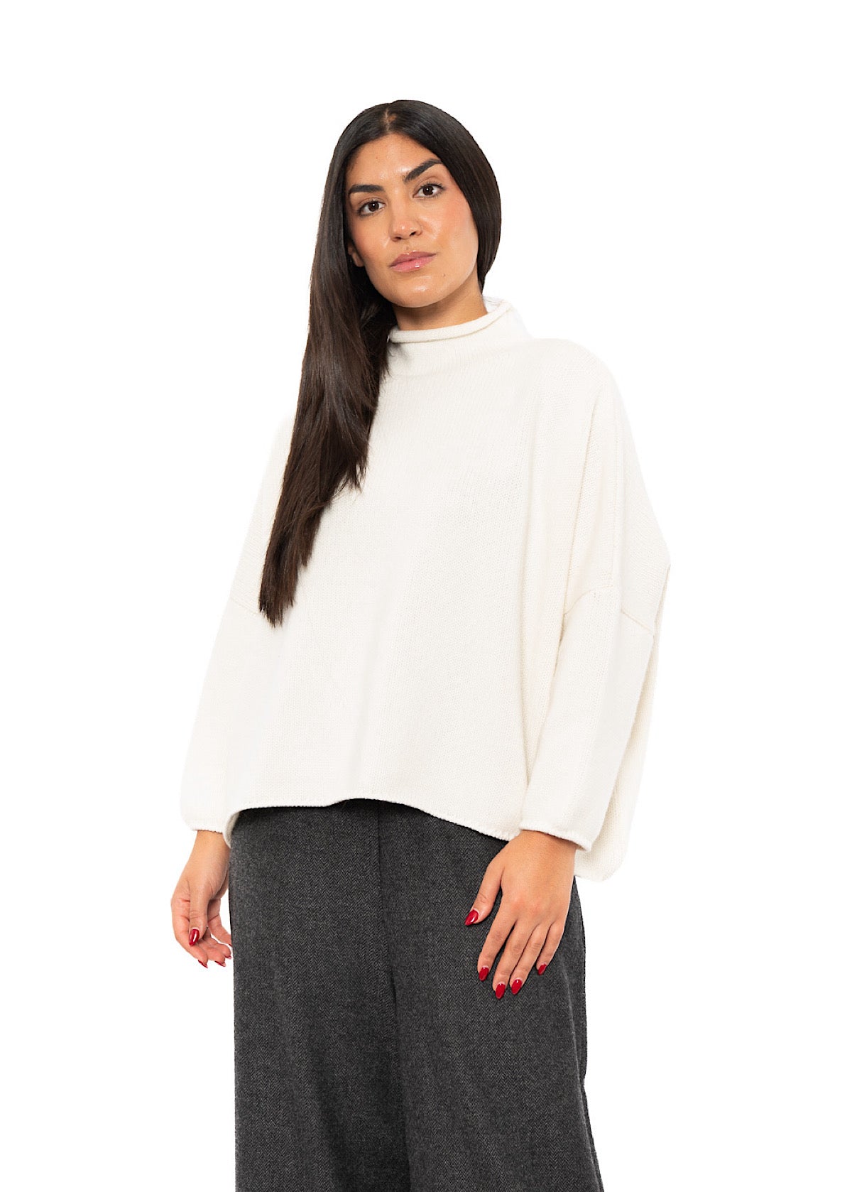 RELAXED CASHMERE BLEND FERRUCCIO PULLOVER