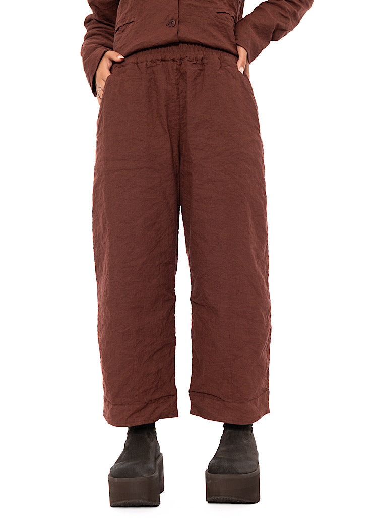 SIGNATURE CRINKLE STRAIGHT LEG TROUSER