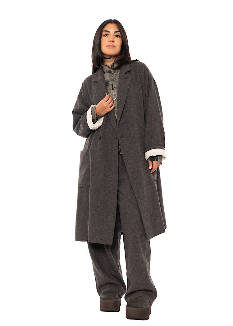 OVERSIZED TWEED COAT