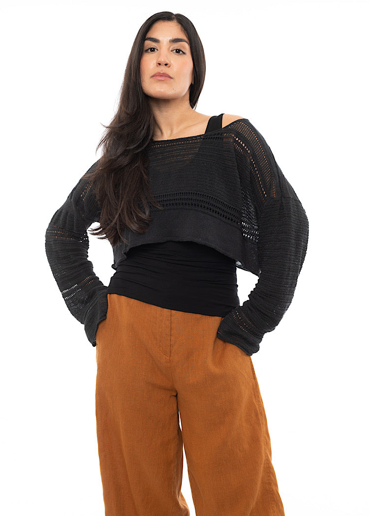 PAL OFFNER CROPPED PULLOVER