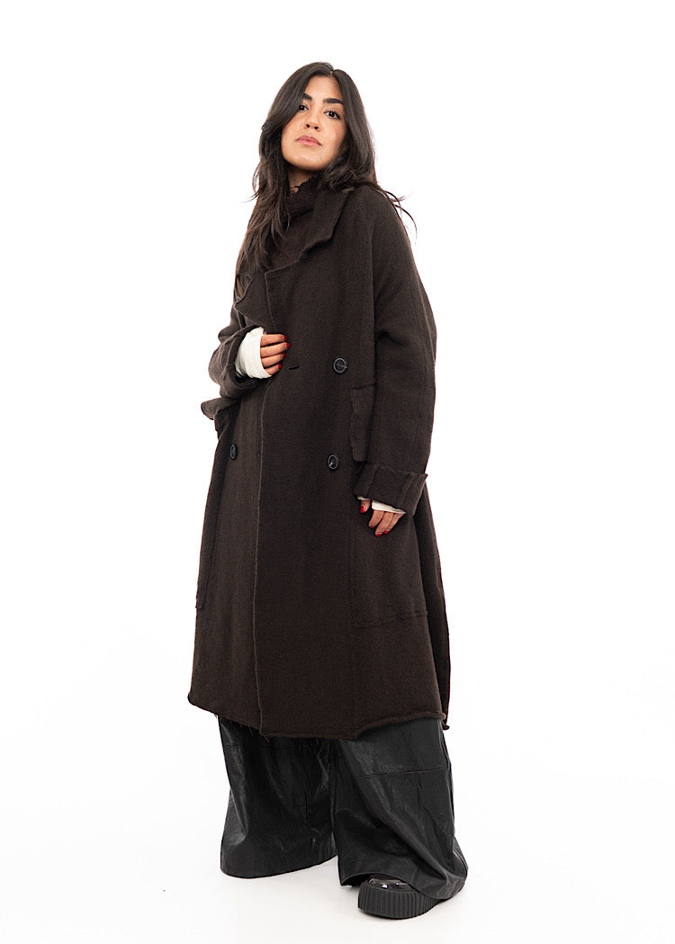 RUNDHOLZ MAINLINE KNITTED COAT