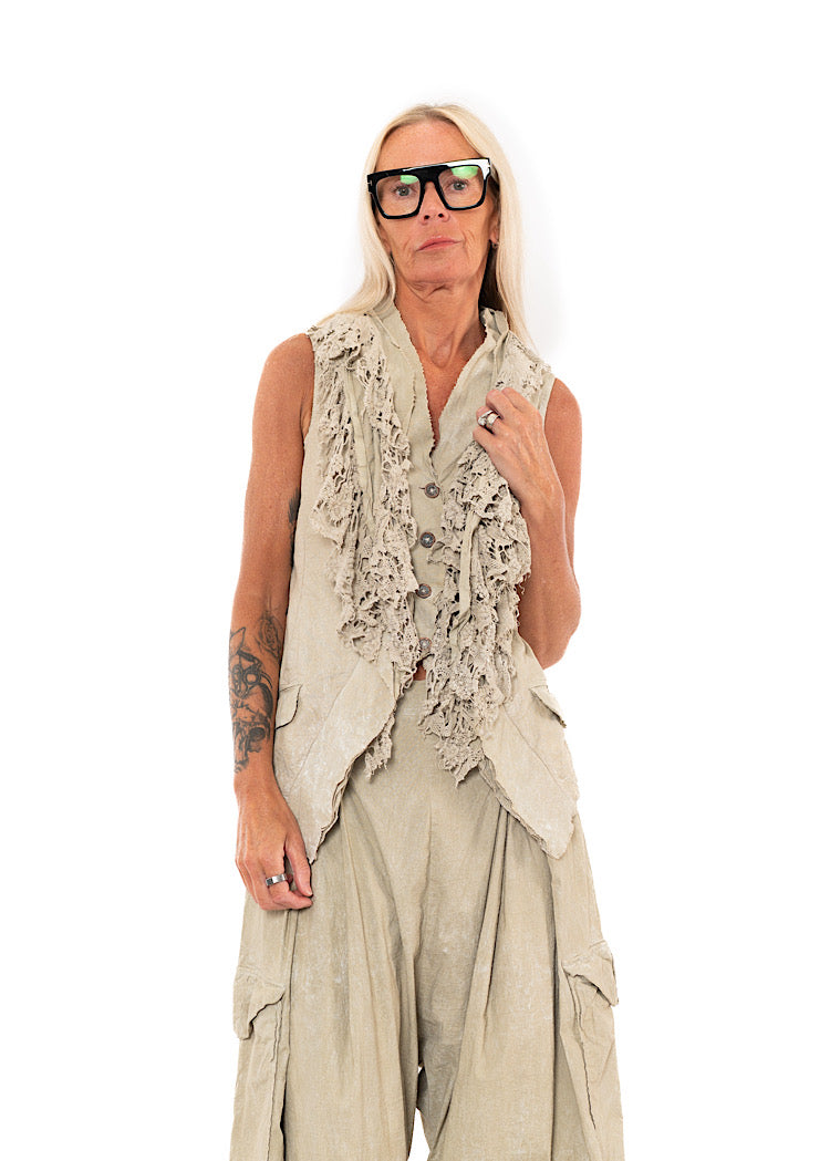 RUNDHOLZ DIP WAISTCOAT