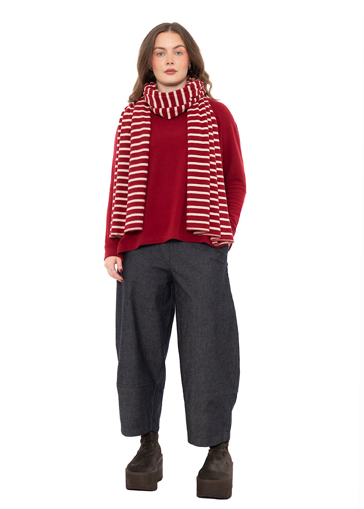 SIGNATURE STRIPED SEGOVIA SCARF