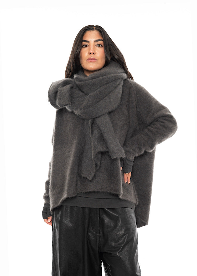 RUNDHOLZ MAINLINE KNITTED SCARF