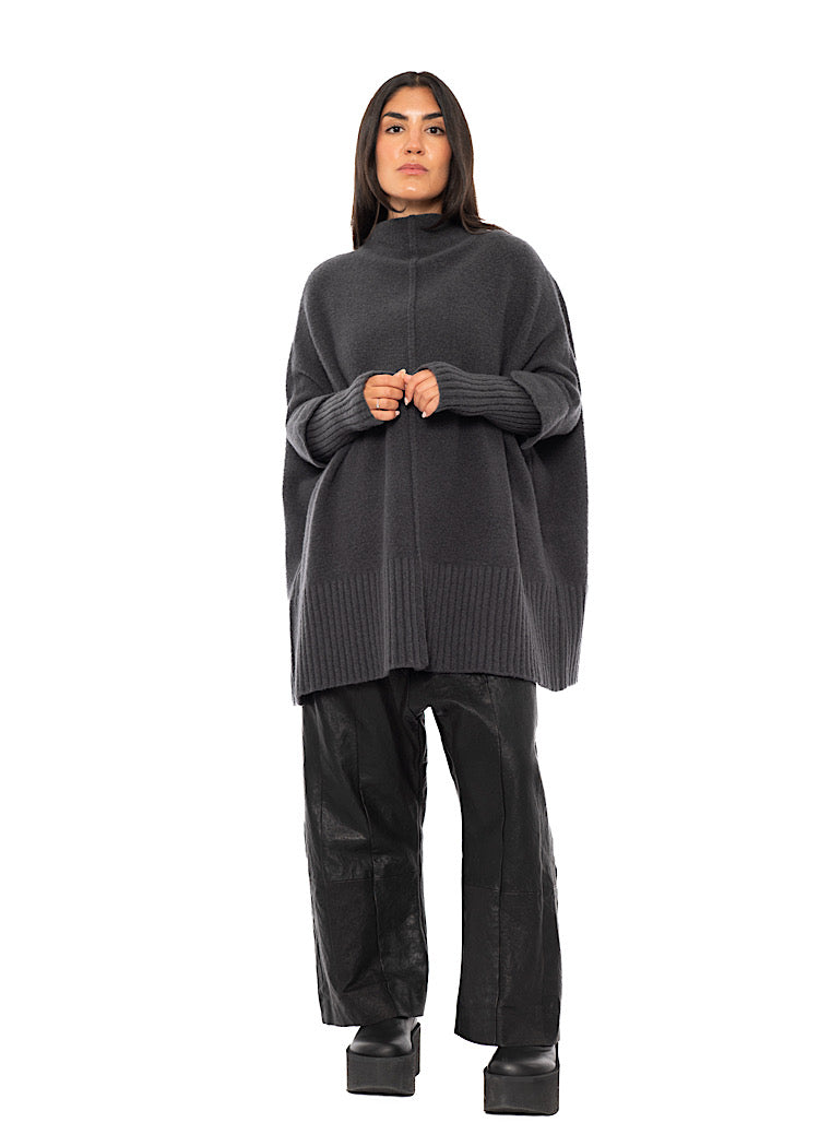OVERSIZED KNITTED TUNIC