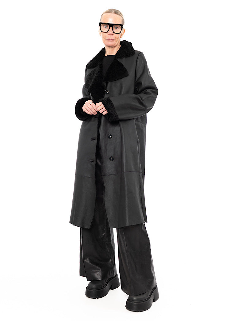 ANNETTE GÖRTZ CALLA FUR COAT