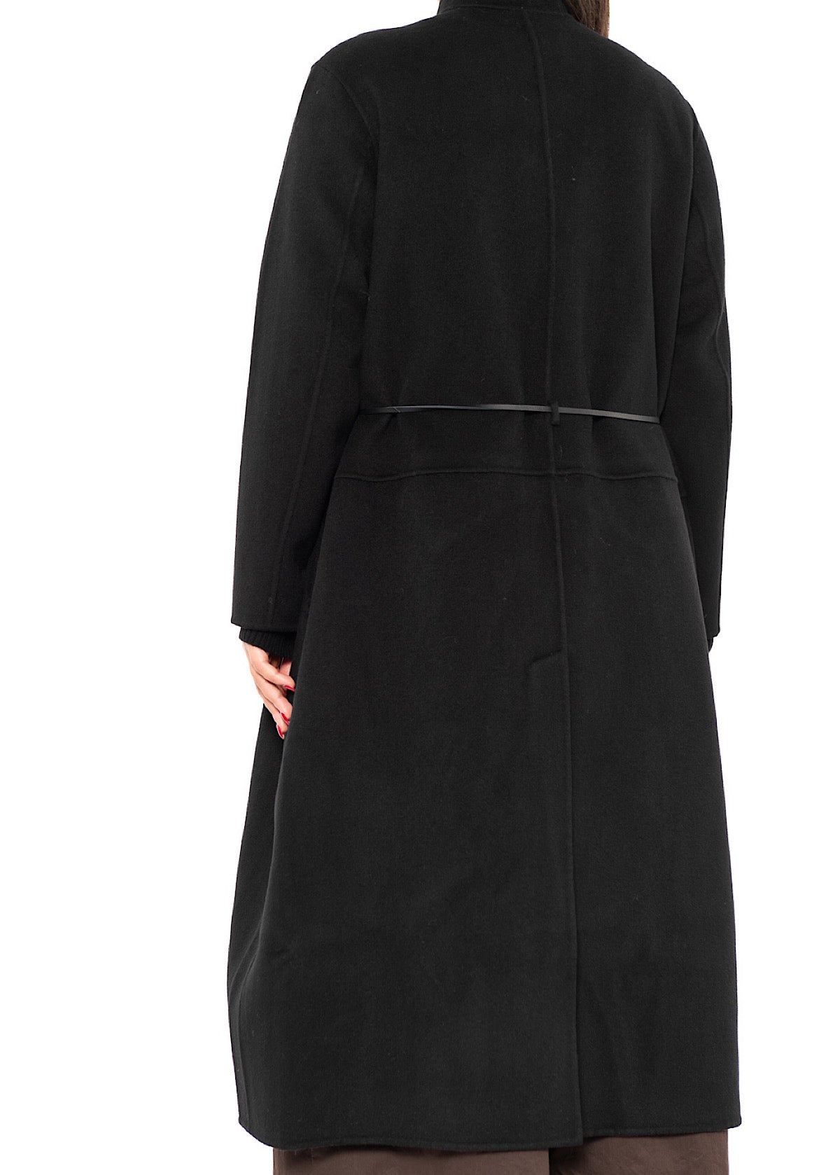 BELTED CASHMERE COAT