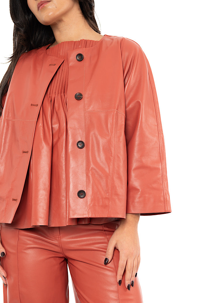 ANNETTE GÖRTZ LAO LEATHER JACKET