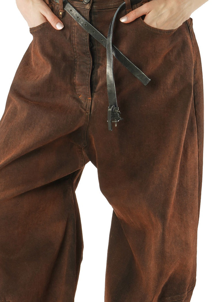 BALLOON DENIM TROUSER