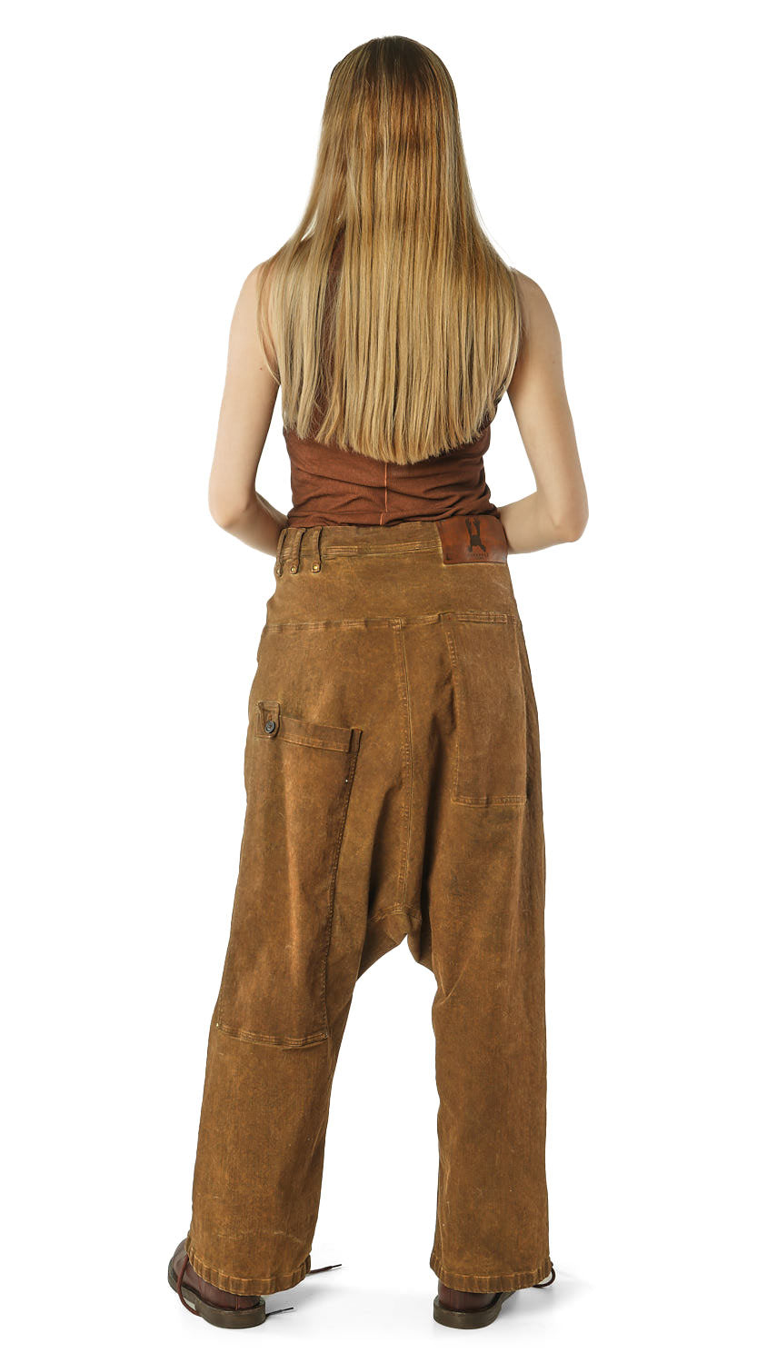 WIDE-LEG DENIM TROUSER