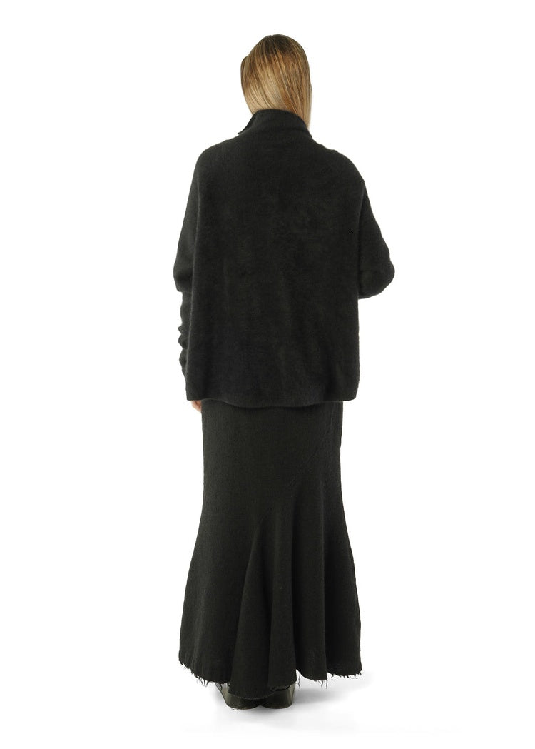 CL BRUSHED FUNNEL NECK PULLOVER