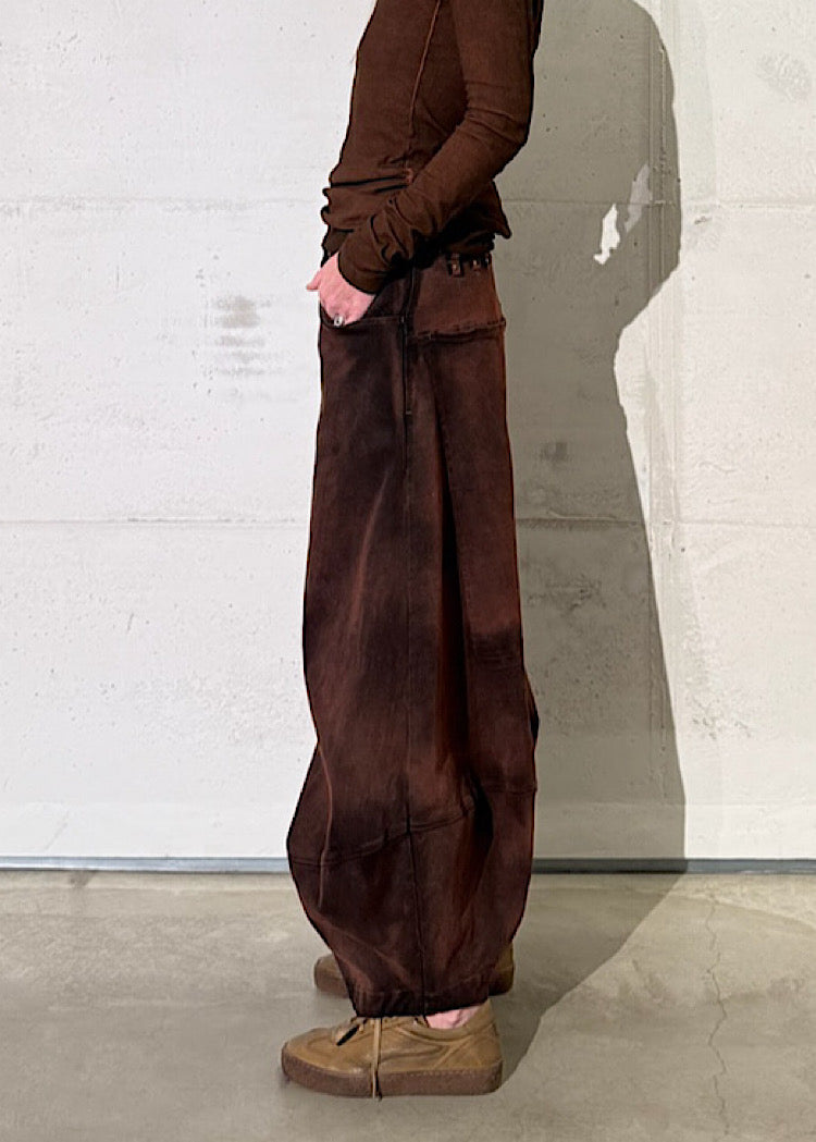 BALLOON DENIM TROUSER