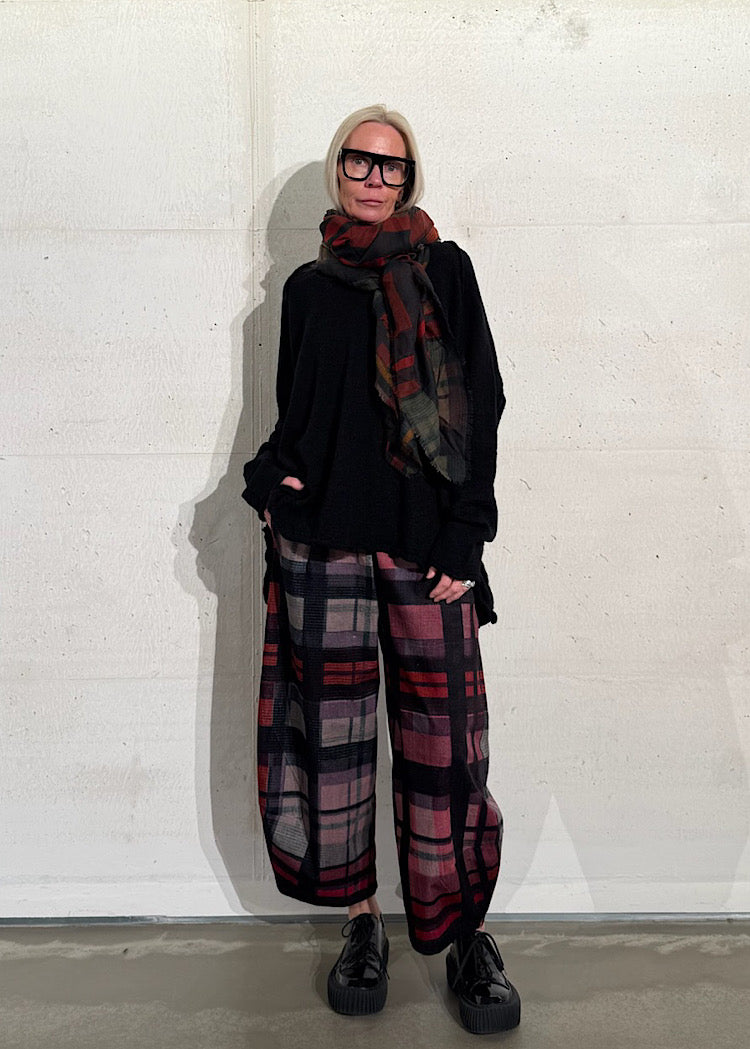 CL HERITAGE CHECK SCARF