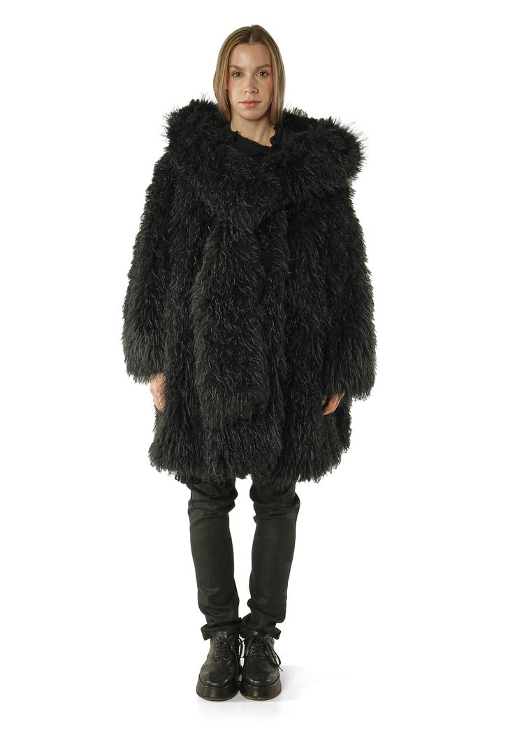 FAUX FUR COAT