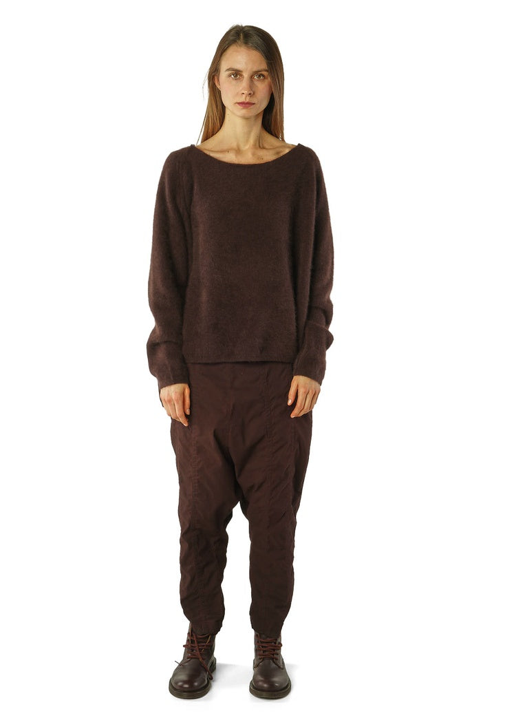 BRUSHED KNIT PULLOVER