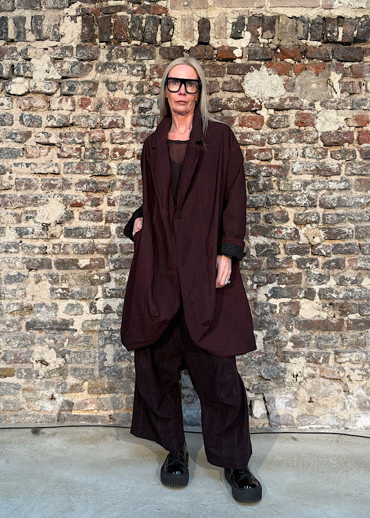 TWISTED-EDGE STRETCH COAT