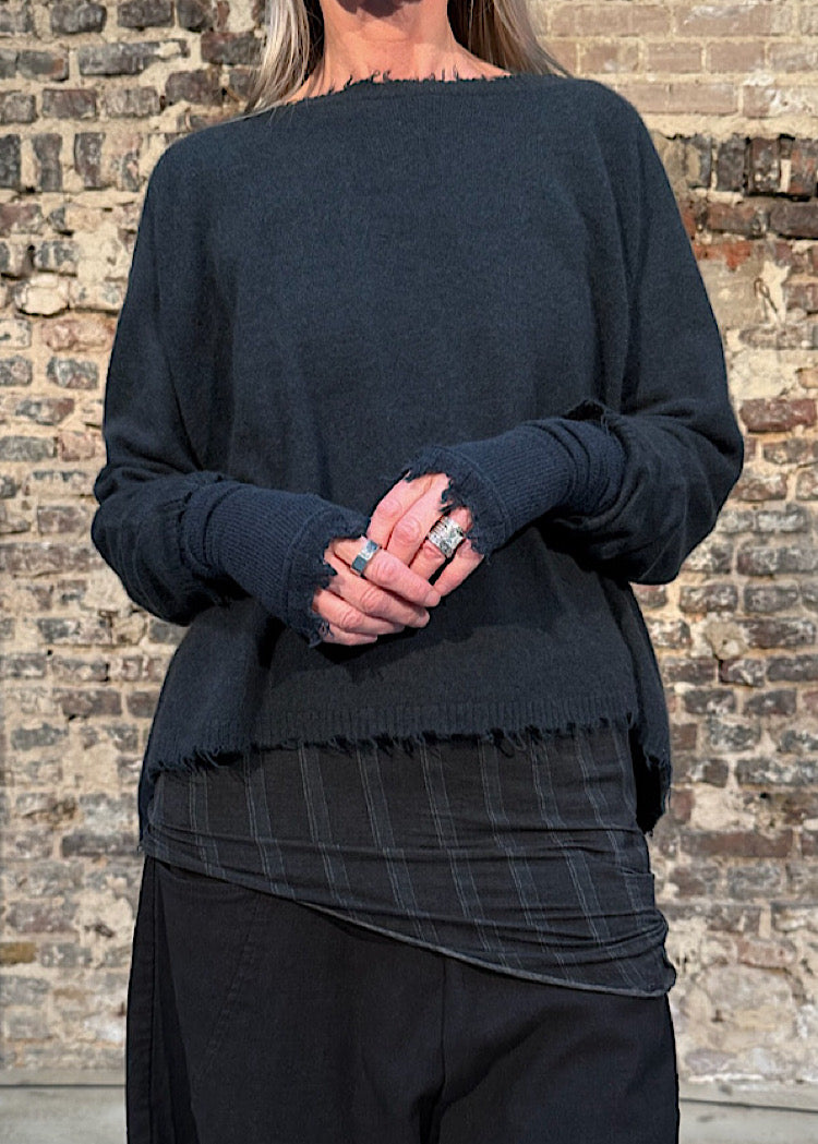 CASHMERE FINGERLESS CUFF