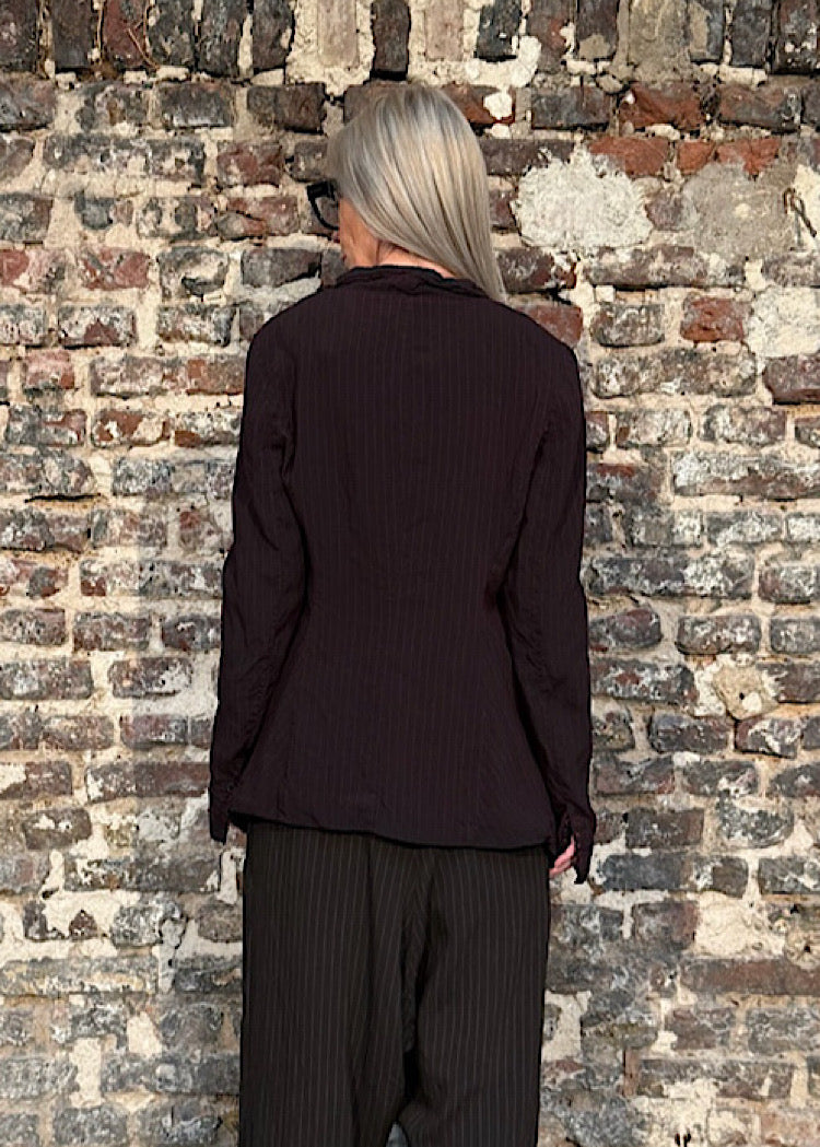 CL TAILORED PINSTRIPE WOOL JACKET