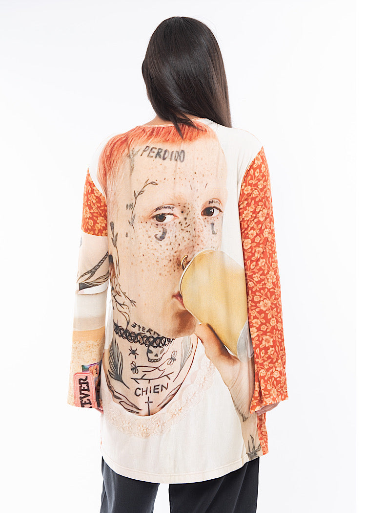 BARBARA BOLOGNA PRINTED T-SHIRT