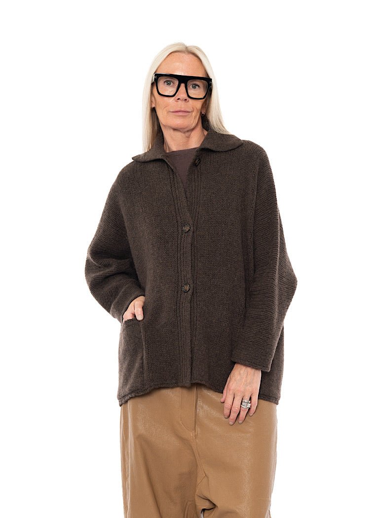 RELAXED KNIT CARDIGAN