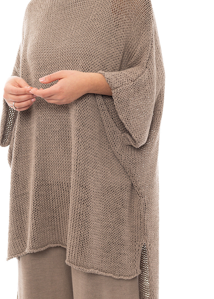 SORT AARHUS IDALIA KNITTED TUNIC