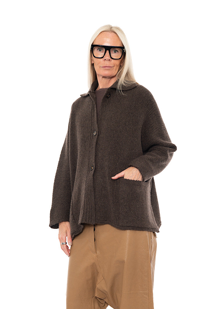 RELAXED KNIT CARDIGAN