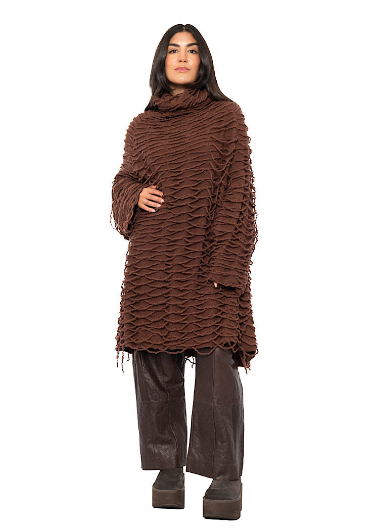 DECONSTRUCTED KNIT TUNIC