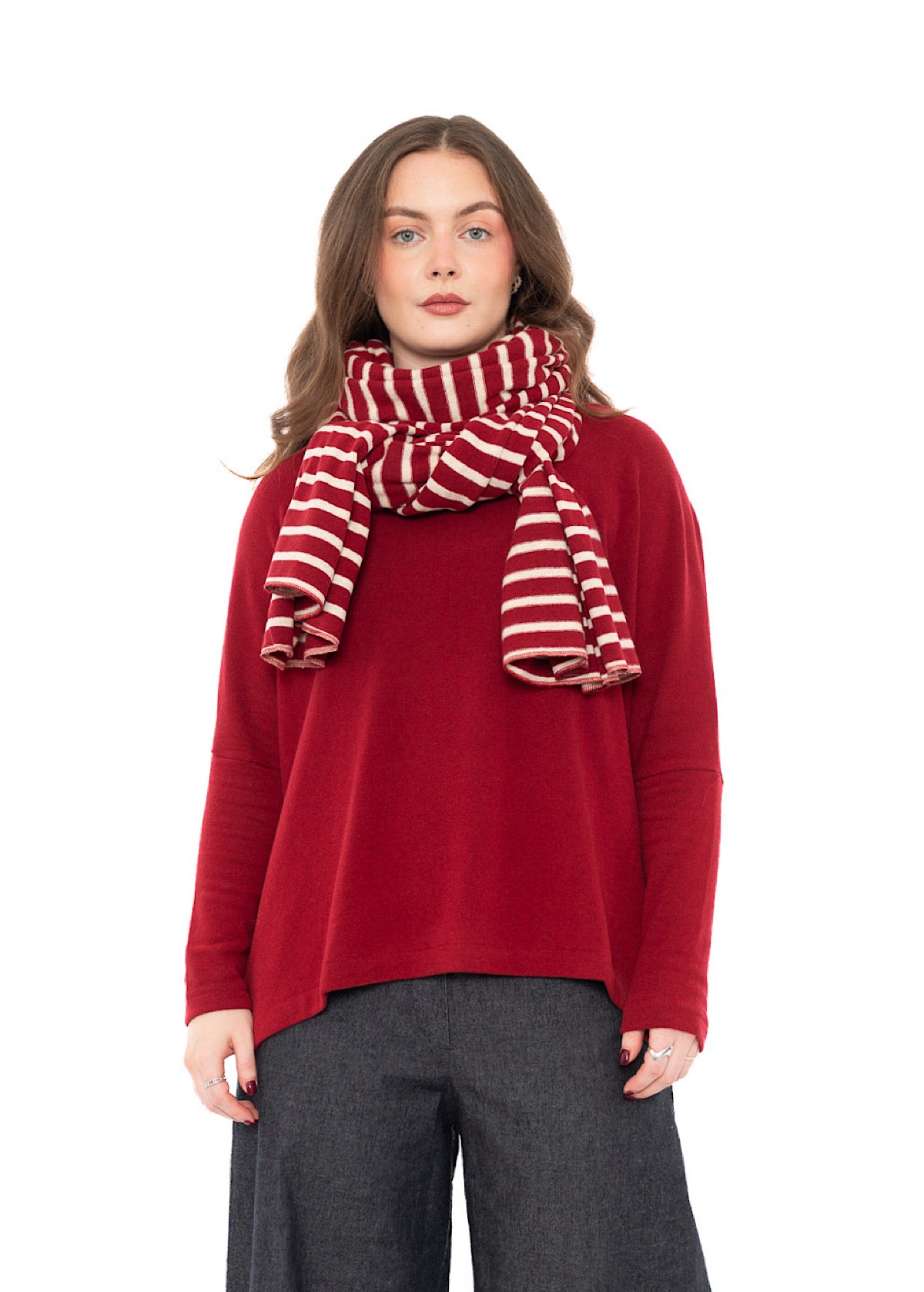 SIGNATURE STRIPED SEGOVIA SCARF