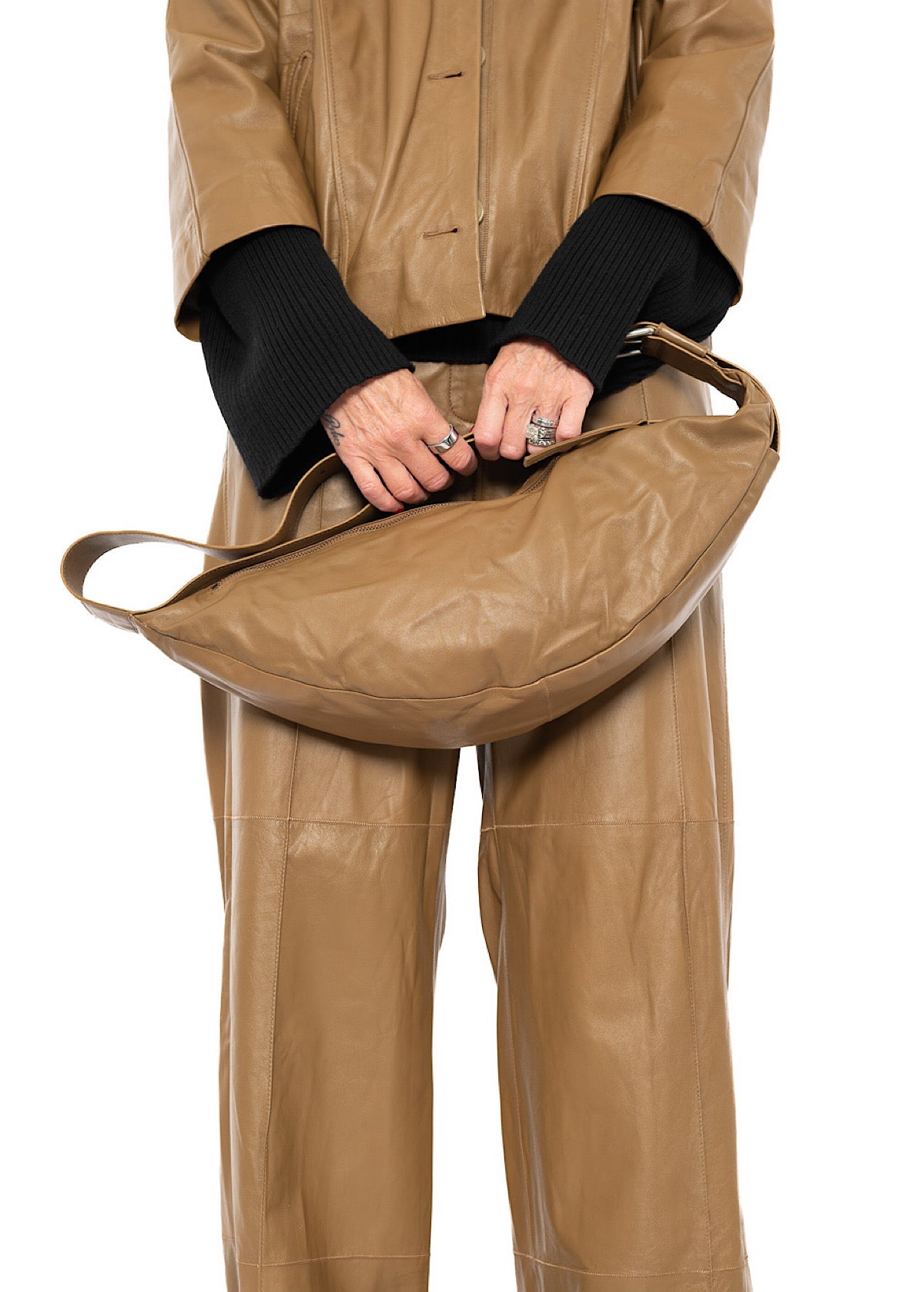 CROSSBODY LEATHER BAG